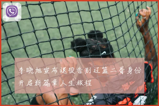李晓旭宣布退役告别辽篮二哥身份开启新篇章人生旅程